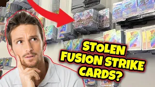 MASSIVE THEFT of Fusion Strike Pokémon Cards? Let's Talk About It!