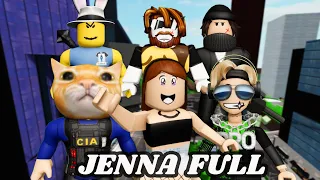 ROBLOX Brookhaven 🏡RP - FUNNY MOMENTS | (JENNA ) ALL PREVIOUS EPISODES (43 MINUTES)
