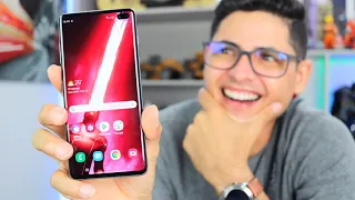 Galaxy S10 Plus - meu primeiro TOP de LINHA da SAMSUNG! Unboxing e Impressões