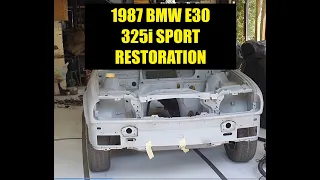 325i Sport M tech 1 Restoration part 1