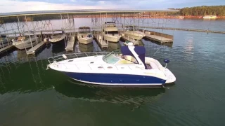 How to dock a 380 SeaRay Sundancer at Allatoona lake by a woman 💁