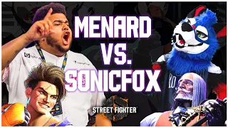 MENARD - I PLAY VS SONICFOX AGAIN IN A FT10【Street Fighter 6】