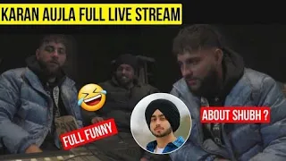 Karan Aujla & Ikky Full Live Stream 😂 Karan Aujla Live Revealed Secrets About Four You Ep & Shubh