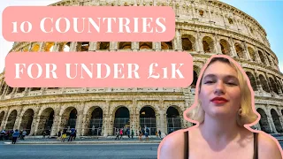 How I booked a budget trip to Europe! | travelling around Europe on a budget.