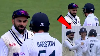 Watch Virat Kohli  And Jonny Bairstow's Heated Exchange Of Words During Ind vs Eng 5th Test Day 3