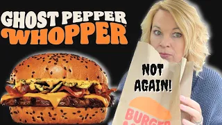 Burger King Ghost Pepper Whopper Review