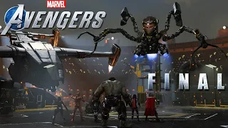Marvels Avengers - бой против финального босса Модок Концовка