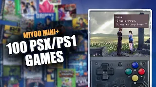 100 PS1/PSX Games on the Miyoo Mini Plus! Preloaded & Added
