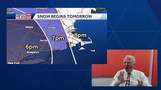 Updated timeline for winter storm, Mass. snowfall forecast