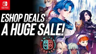 This Nintendo ESHOP Sale Is HUGE | Nintendo Switch ESHOP Deals | Unicorn Overlord, Persona & More