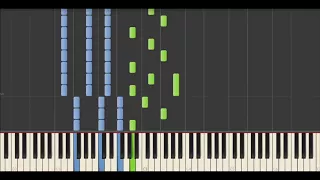 Yann Tiersen & Shannon Wright - Something to Live For (Synthesia Tutorial)