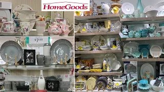 HomeGoods Kitchen Decor * Dinnerware Kitchenware * Table Decoration Ideas | Shop With Me