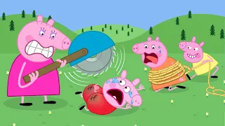 Mother Pig Please don't do that to Peppa and George! Peppa Pig Funny Animation