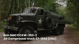 America's Battle Workhorse: The GMC CCKW-353 Air Compressor Truck