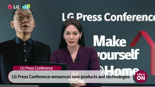 [LG at CES2021] Life is ON News - Press Conference & LG Future Talk