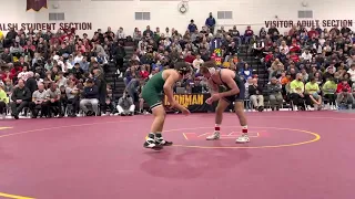 150 lbs Final Ironman PJ Duke, Minisink Valley vs Will Henckel, Blair