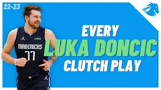 Every Luka Doncic Clutch Play in the 2022-23 NBA Season | Luka Highlights