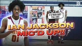 We mic'd up the best hooper in New York City!! | Mic'd up with 5-star UNC commit Ian Jackson 🔥