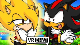 SONICA GOES SUPER! Sonica Hunts Down Shadow! (VR Chat)