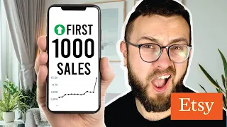 The HONEST TRUTH about making your first 1000 sales on Etsy in 2022