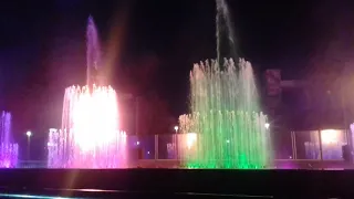Нижнеимеретинский музыкальный фонтан, Адлер, Сочи, июль 2021