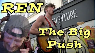 Ren -The Big Push -War Pigs Black Sabbath Cover  LIVE🔥 STREET PERFORMACE!!!! 💖 (REACTION)