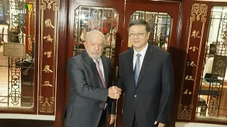 Lula conclui primeiro dia de visita à China | AFP