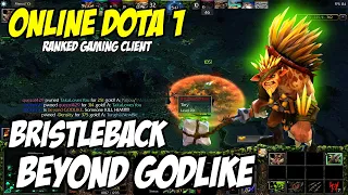 Dota 1 Bristleback/Rigwarl 4v5  Ranked Gaming Client Asia Public