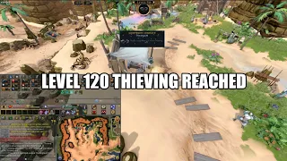 Level 120 thieving reached | Runescape 3