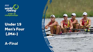 2023 World Rowing Under 19 Championships - Under 19 Men's Four (JM4-) - A-Final