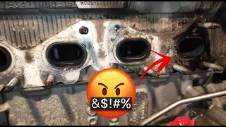 1.6 THP exhaust manifold leak 🤬