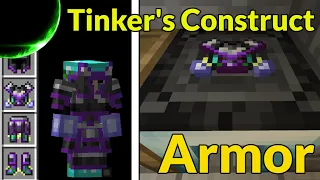 Tinkers Construct: Armor and Armor Forge | Modded Minecraft Tutorial