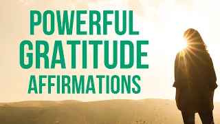 POSITIVE MORNING GRATITUDE AFFIRMATIONS (Listen for 21 Days!)