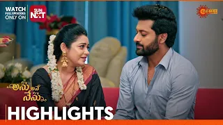 Anu Ane Nenu - Highlights of the day | Watch full EP only on Sun NXT | 11 May 2024 | Gemini TV