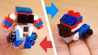 LEGO brick robot transformer - Trailer Boy similar to animated Optimus Prime #LEGO #transformers