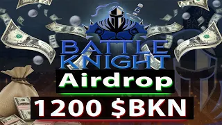 Новая nft игра Battleknight | crypto airdrop | АЭРДРОП раздачя токенов