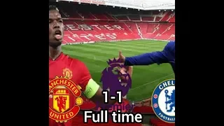 Manchester United VS Chelsea 1 - 1 ( Highlight Premier League 28 April 2019 )