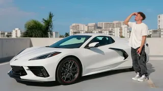 SURPRISING MY HUSBAND WITH HIS DREAM CAR! *2023 CORVETTE STINGRAY*