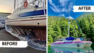 2 YEAR REBUILD OF OLD 50 FOOT CATAMARAN INTO A MODERN BLUEWATER CRUISER - FULL REFIT! [Ep. 1]