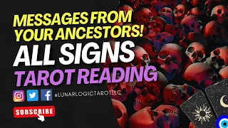 ALL SIGNS 💀 | WHAT YOUR ANCESTORS NEED YOU TO KNOW! • TAROT READING!🧿OCTOBER 2023 (TIMESTAMPED👇)