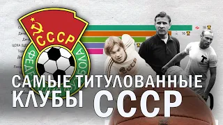 Самые титулованные клубы СССР по футболу