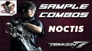 Tekken 7 - Noctis sample combos | #ps4games