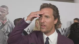 Matthew McConaughey learns about death of Sam Shepard