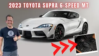 Is the 2023 Toyota GR Supra 6-speed manual the PERFECT sports car to BUY?