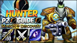 HUNTER LvL 40 GUIDE, BIS, SPEC: Season of Discovery Phase 2 | Classic WoW