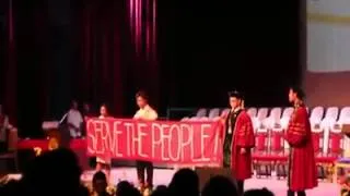 UP Cebu Graduation Protest 2013