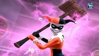 Injustice: Gods Among Us - Animated Harley Quinn Super Attack Moves [iPad] [REMASTERED]