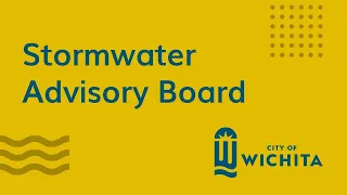 Stormwater Advisory Board Meeting March 6, 2024