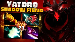 КЕРРИ СФ РАБОТАЕТ? Яторо + Мипошка на лайне! — Shadow Fiend Yatoro Dota 2