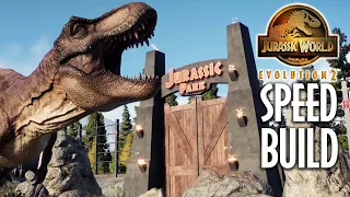 T. REX KINGDOM with FEEDING SHOW | Jurassic World Evolution 2 Exhibit Tips #2